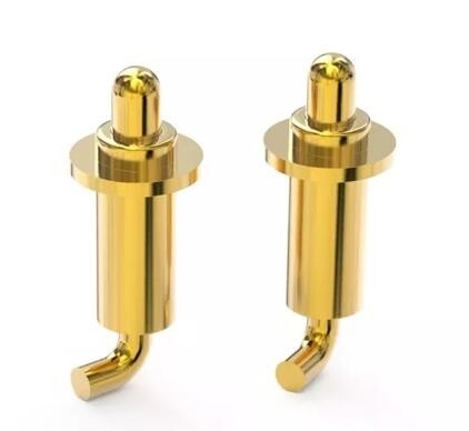 góc phải 20A Pogo chân thấp hình dạng cong Miniature Pogo chân Ss304