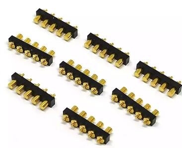 SMT 4 Pin Magnetic POGO Pin Connector
