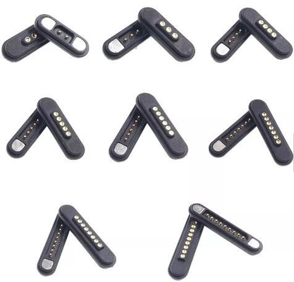 12A POGO Pin Connector góc phải