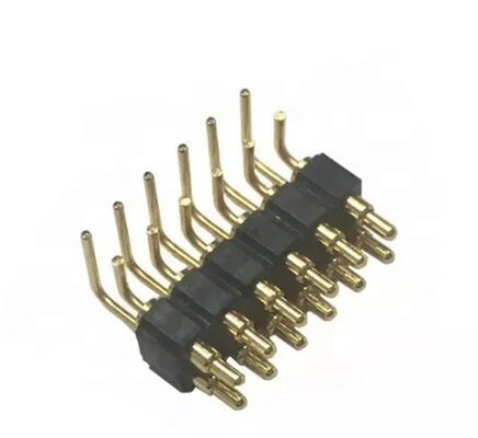 Đồng xuân thăm dò góc phải Pogo chân kết nối từ tính từ 1 đến 4 chân