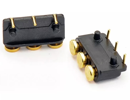 90 độ uốn cong Pogo Pin kết nối điện 8.5mm đến 15mm