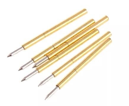 15A 4mm đồng thăm dò POGO Pin Dip vàng bọc cao hiện tại