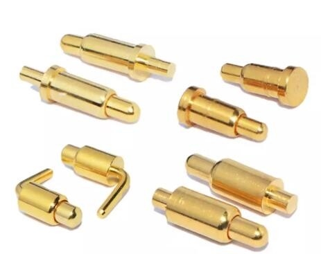 2.54mm đồng góc phải POGO Pin 1 x 4 Pin Pogo Connector TS16949