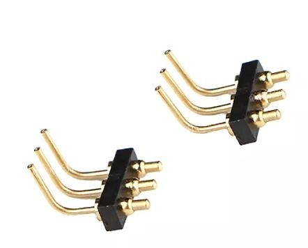 3V đồng bọc góc phải POGO Pin đầu đàn ông bề mặt núi Pogo Pin