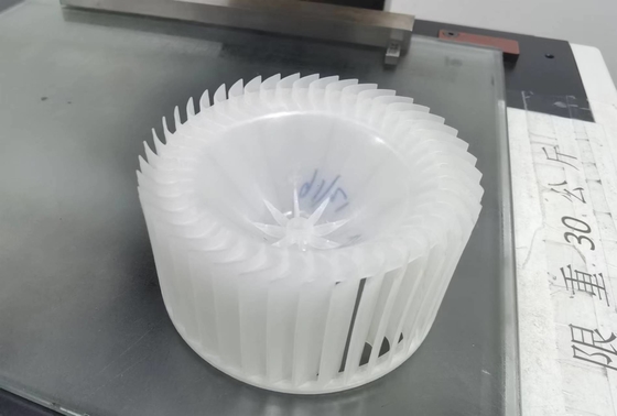 Tiêm khuôn gió HDPE Fan Polish 0.01mm cho máy gió