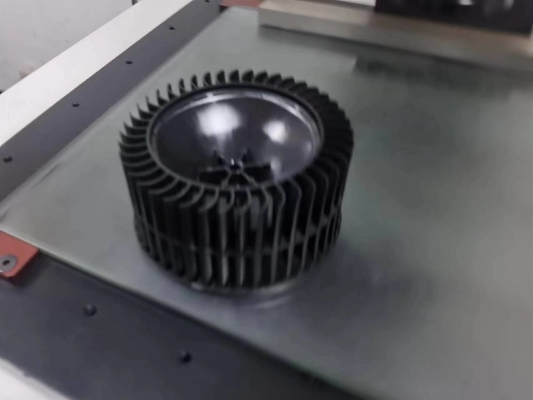 Tiêm khuôn gió HDPE Fan Polish 0.01mm cho máy gió